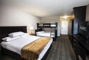 1 bedroom, desk, laptop workspace, blackout drapes