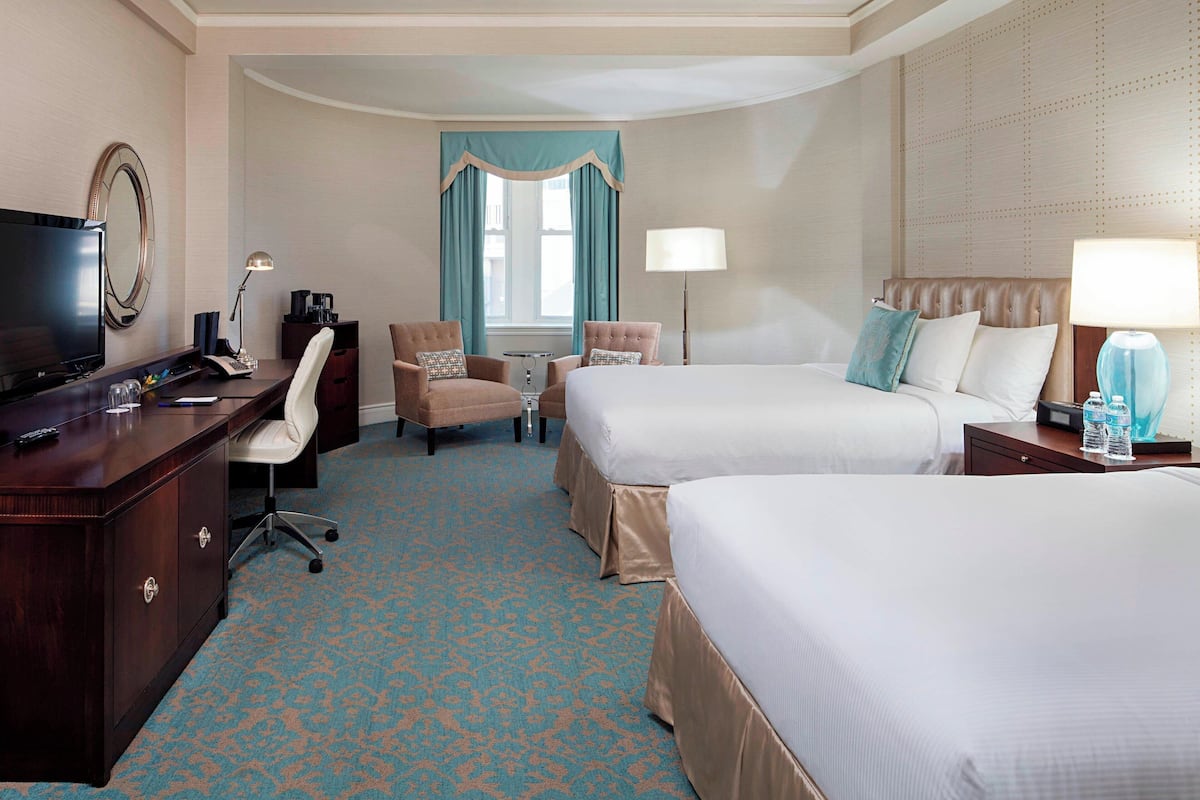 1 bedroom, pillowtop beds, in-room safe, desk