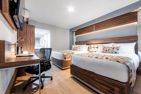 In-room safe, alarm clocks