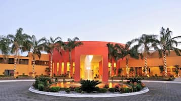 Voorkant van accommodatie