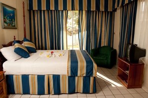 Blackout drapes, iron/ironing board, free WiFi, bed sheets