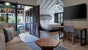 In-room safe, desk, iron/ironing board, cribs (free) - Carambola Beach Resort (Kingshill)
