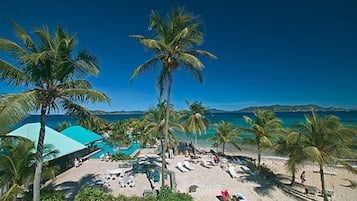 Am Strand, Sporttauchen, Schnorcheln, Volleyball