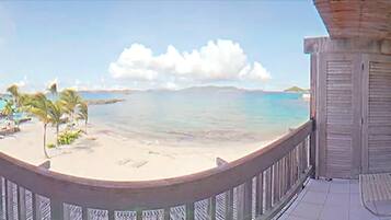 On the beach, scuba diving, snorkelling, beach volleyball