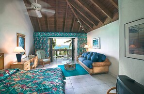 Villa, Multiple Beds, Beachfront | In-room safe, individually decorated, individually furnished, desk