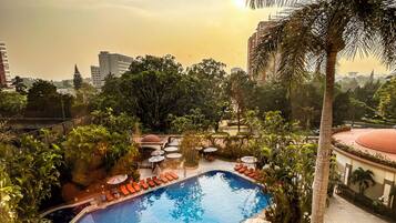 Blick von der Unterkunft