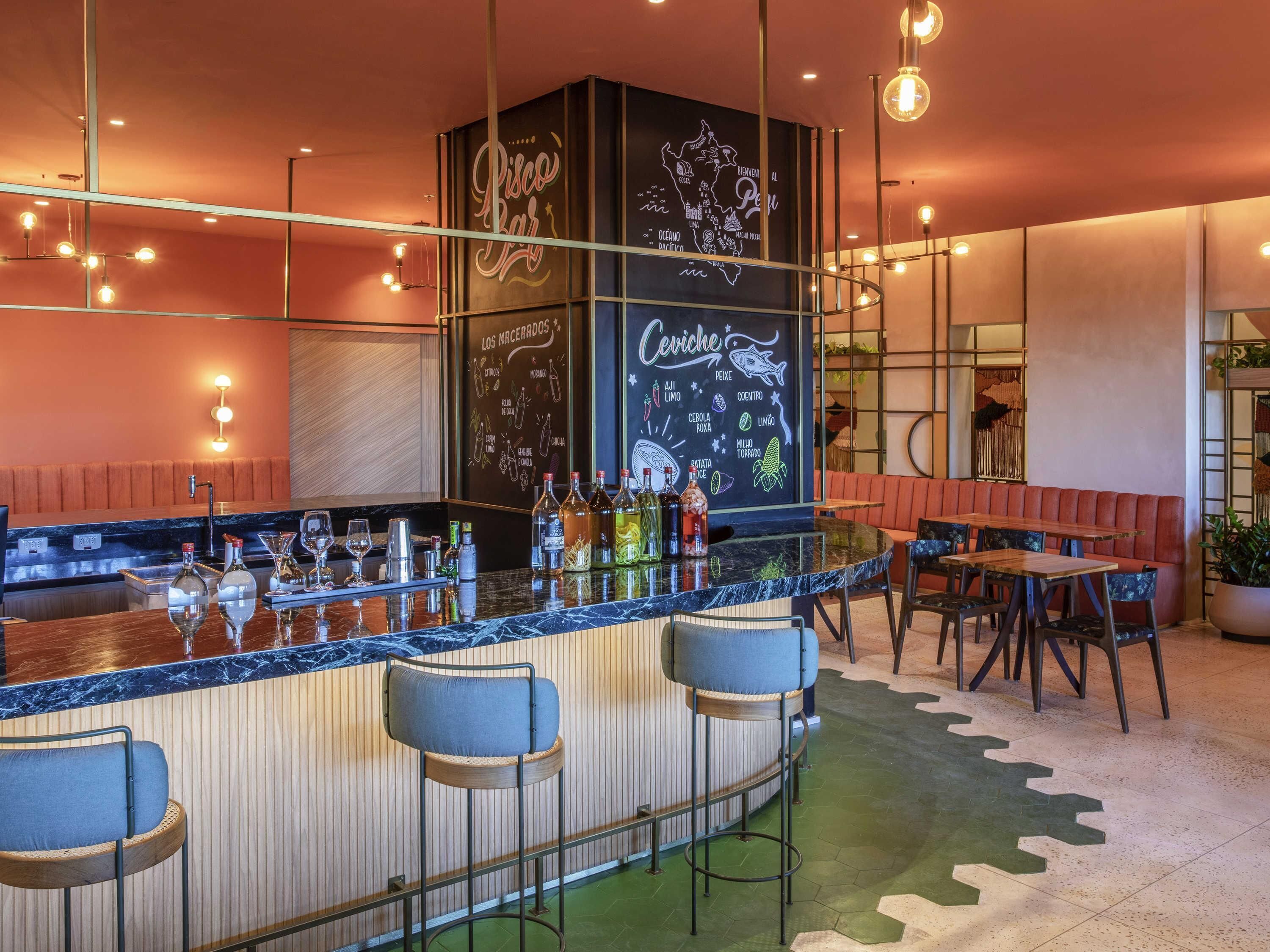 Café da manhã, almoço e jantar