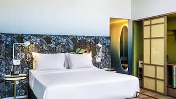 Chambre Luxe, 1 grand lit, vue mer