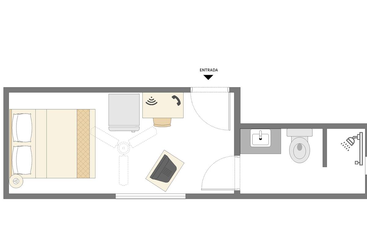 ห้องสแตนดาร์ดดับเบิล | ผังชั้นอาคาร
