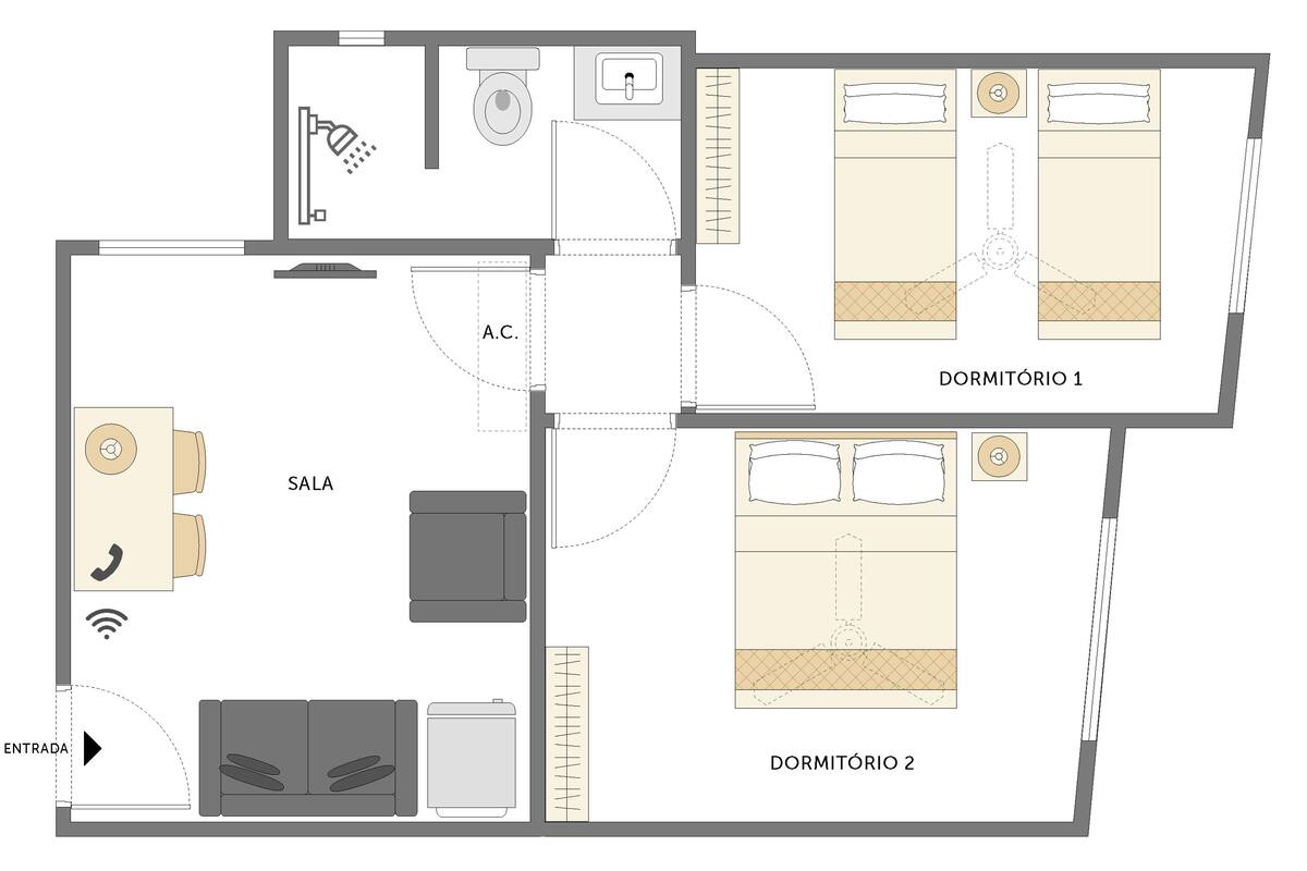 ห้องซูพีเรียสวีท | ผังชั้นอาคาร