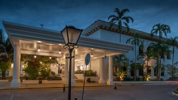 Front of property - evening/night