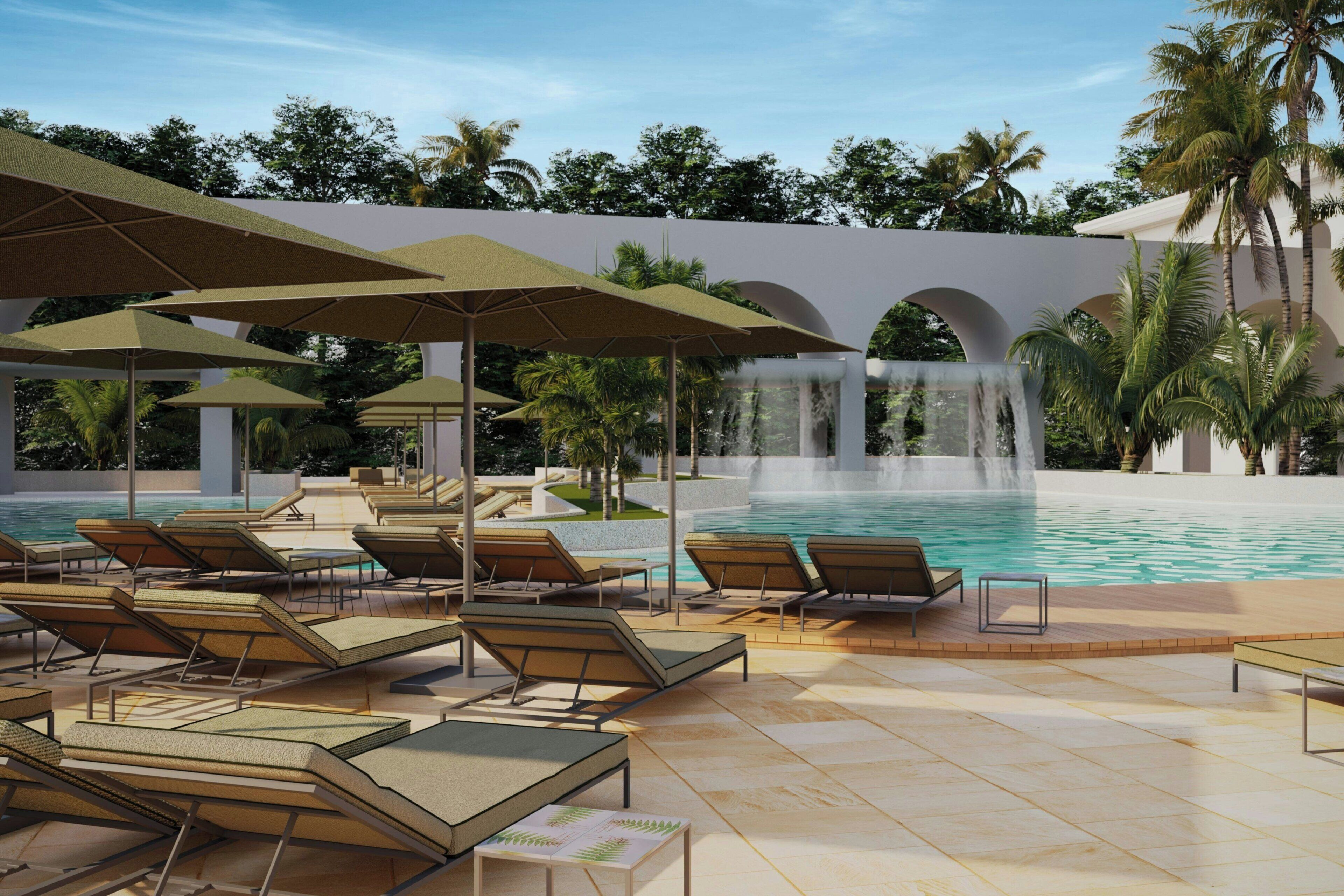 3 piscinas al aire libre