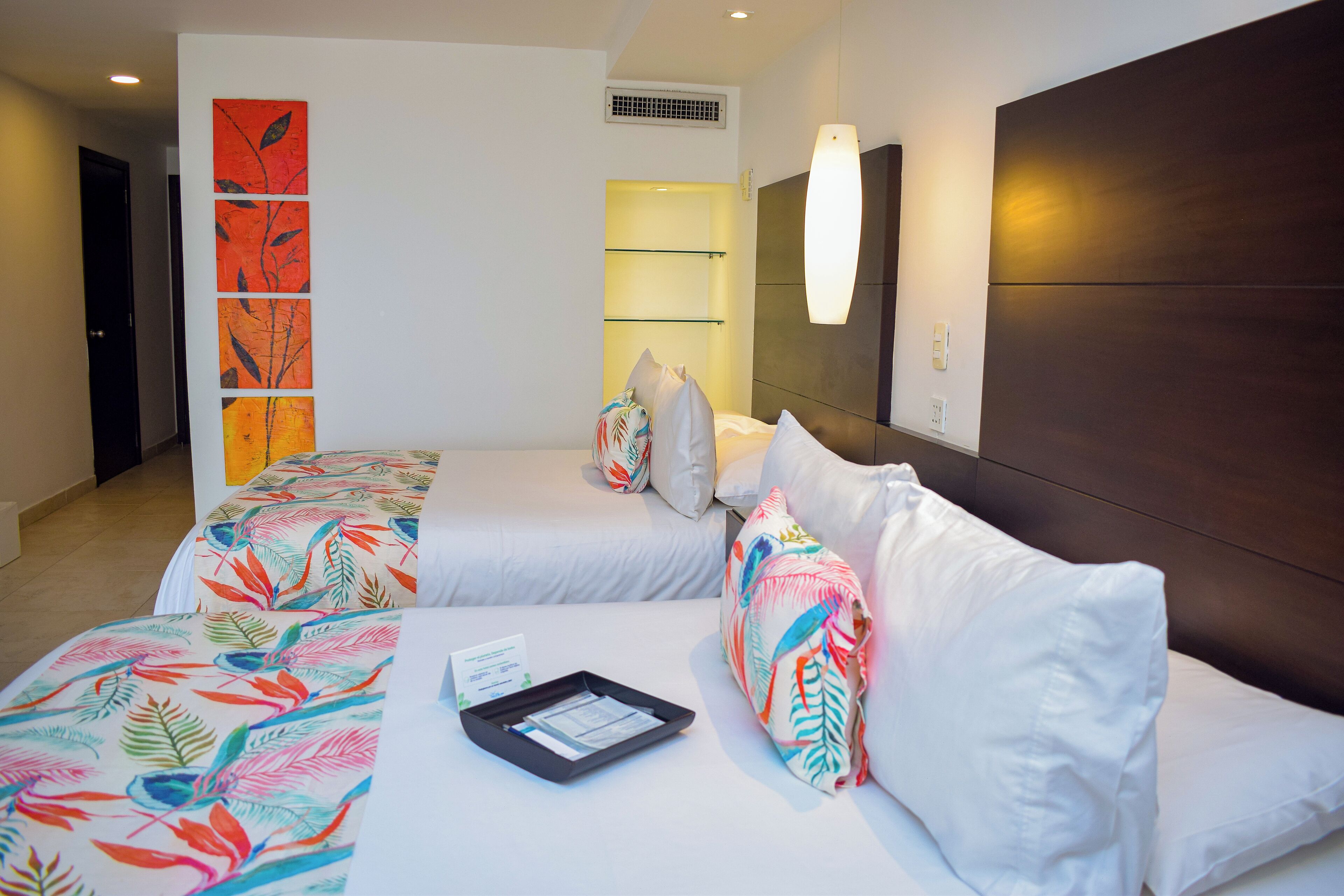 Superior Room, 2 Double Beds, Balcony, Partial Ocean View | In-room safe, desk, blackout drapes, iron/ironing board (on request)