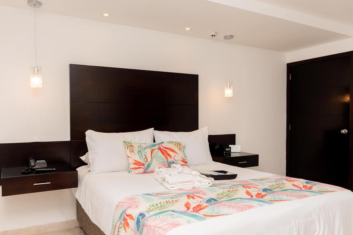 In-room safe, desk, blackout curtains, iron/ironing board