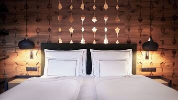 Allergikerbettwaren, kostenlose Minibar, Zimmersafe, Schreibtisch