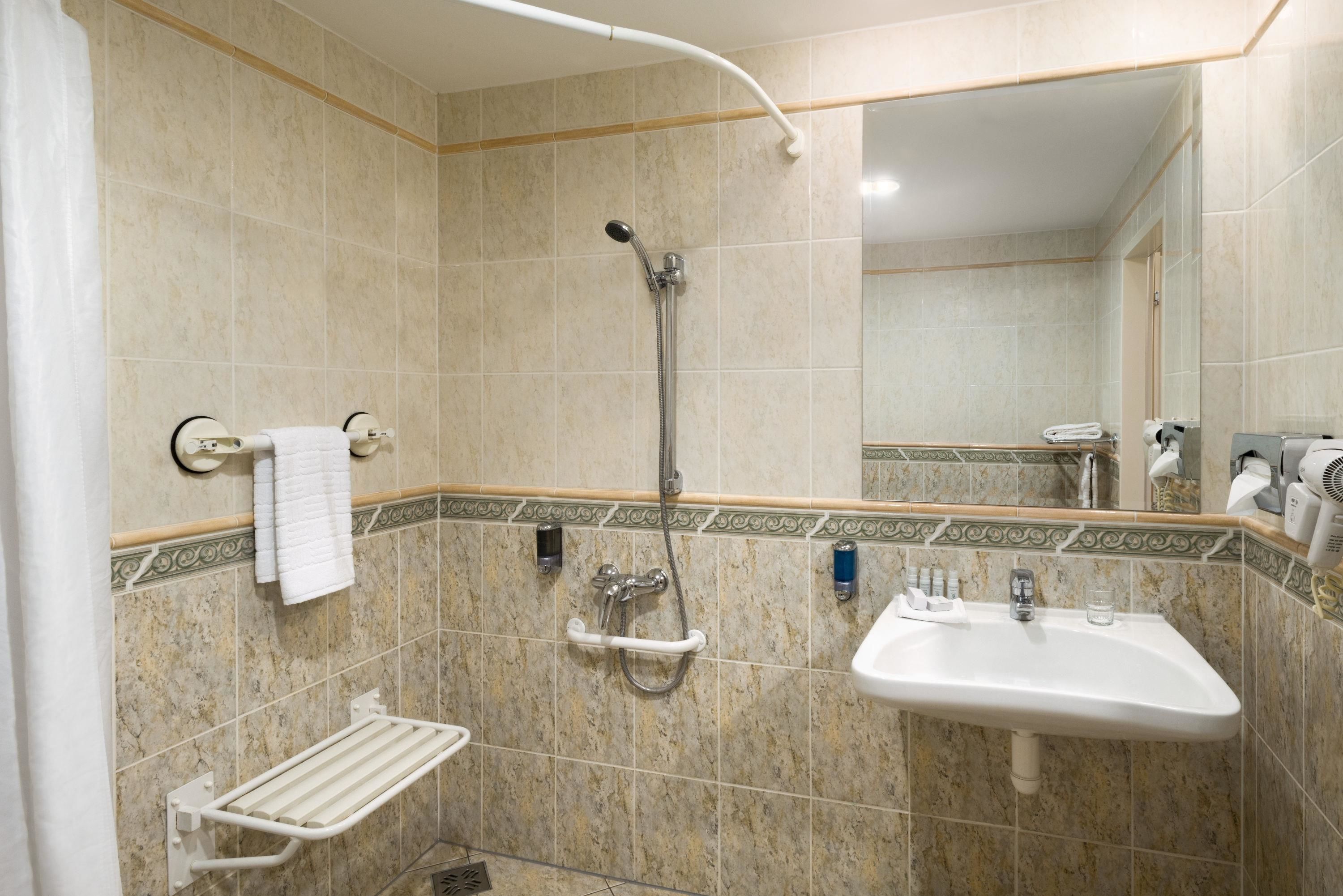 free toiletries, hair dryer, bathrobes, slippers