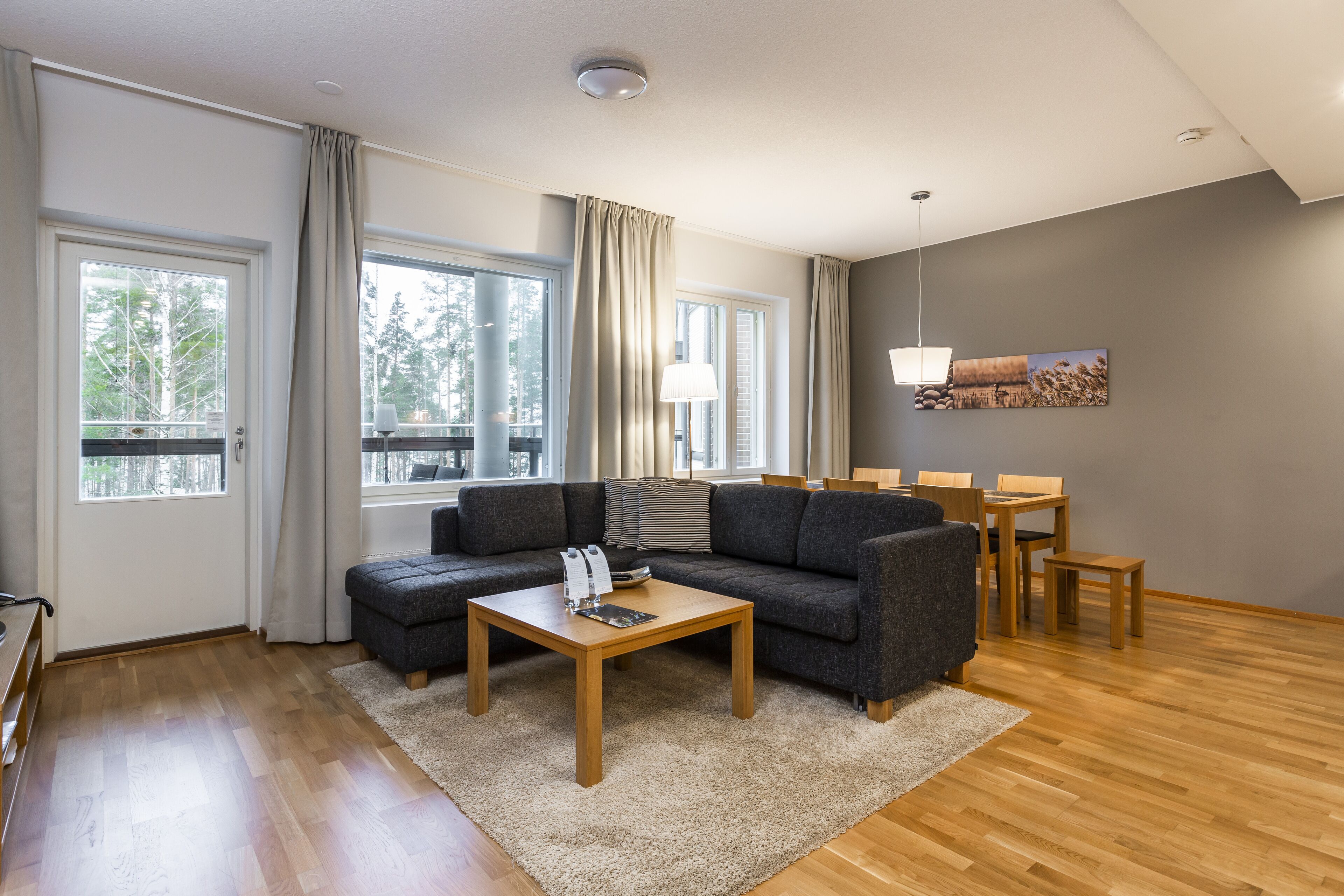Premium chalet, 2 slaapkamers, sauna | Een bureau, gratis wifi, beddengoed