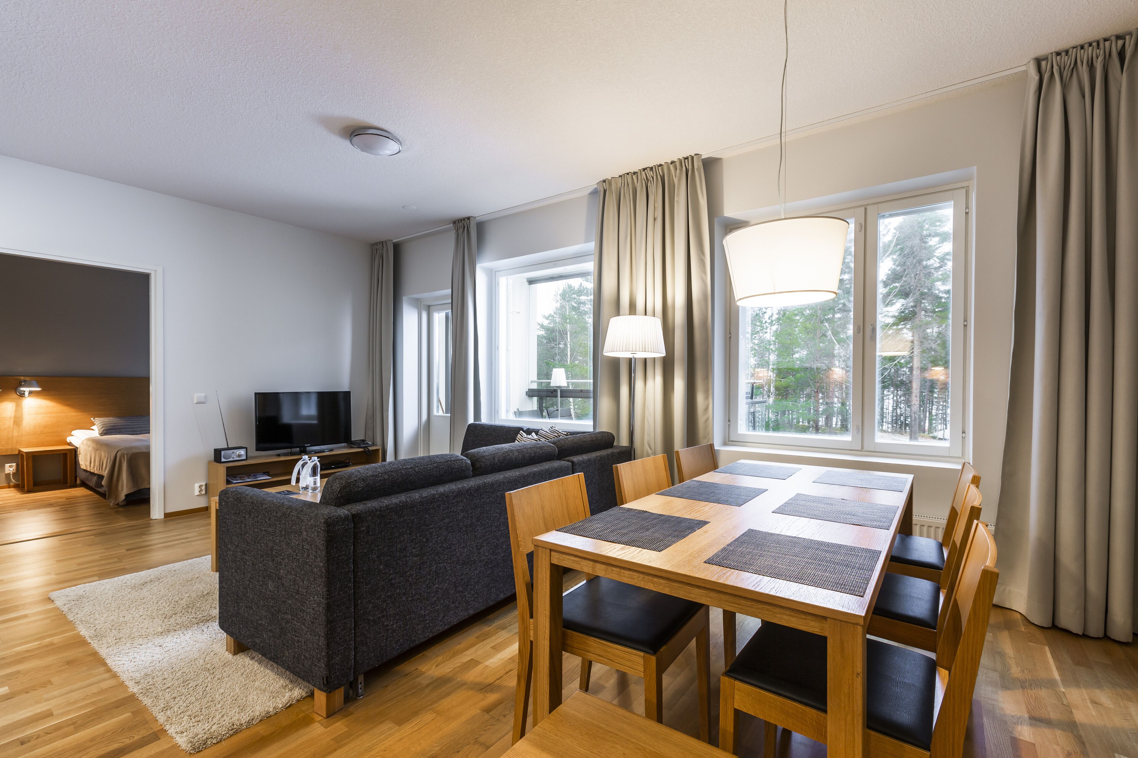 Chalet Premium, 2 chambres, sauna | Bureau, Wi-Fi gratuit, draps fournis