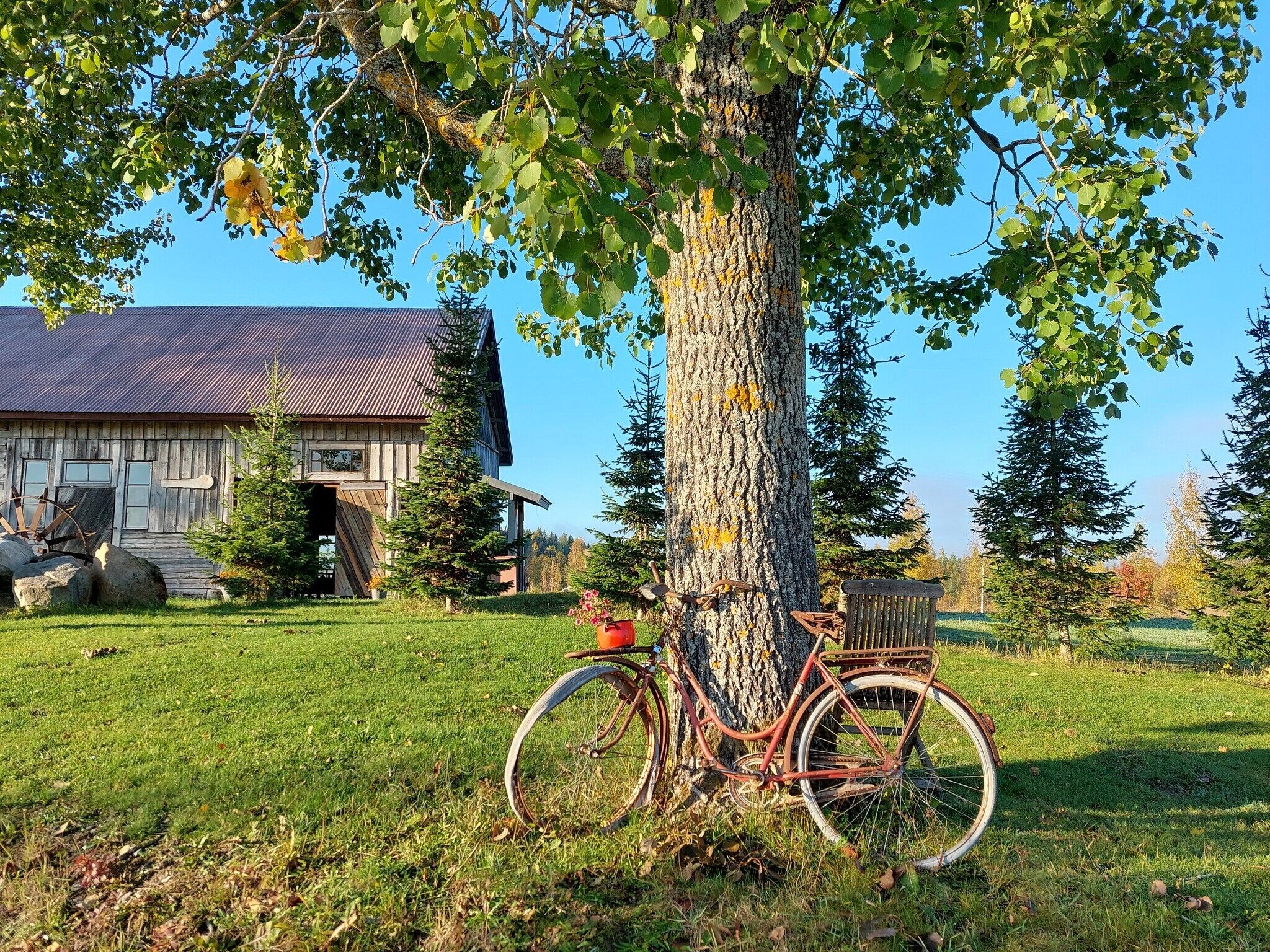 Näkymä majoituspaikan ympäristöön