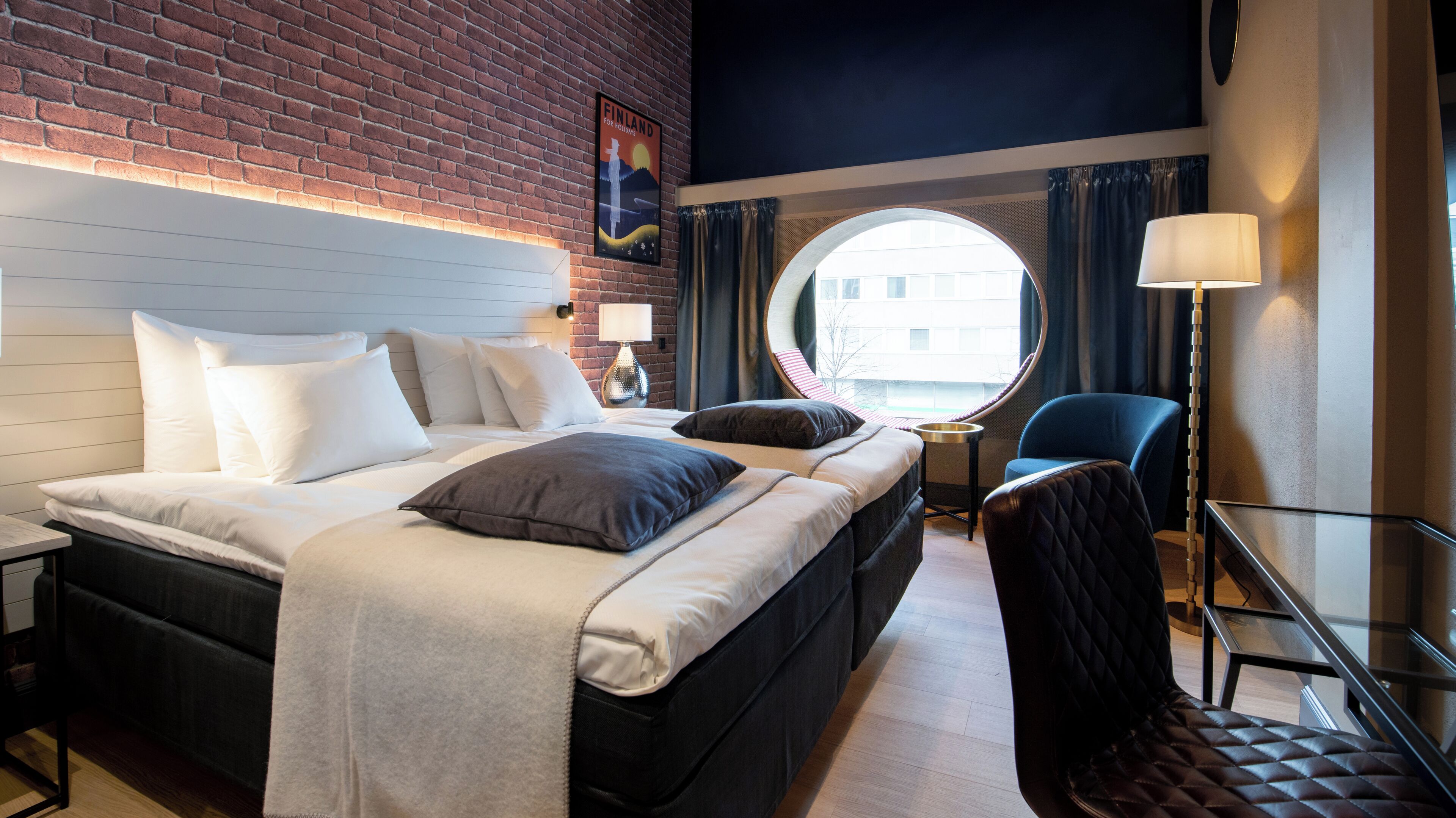 Loft, 2 Twin Beds (Supreme) | Hypo-allergenic bedding, minibar, in-room safe, desk