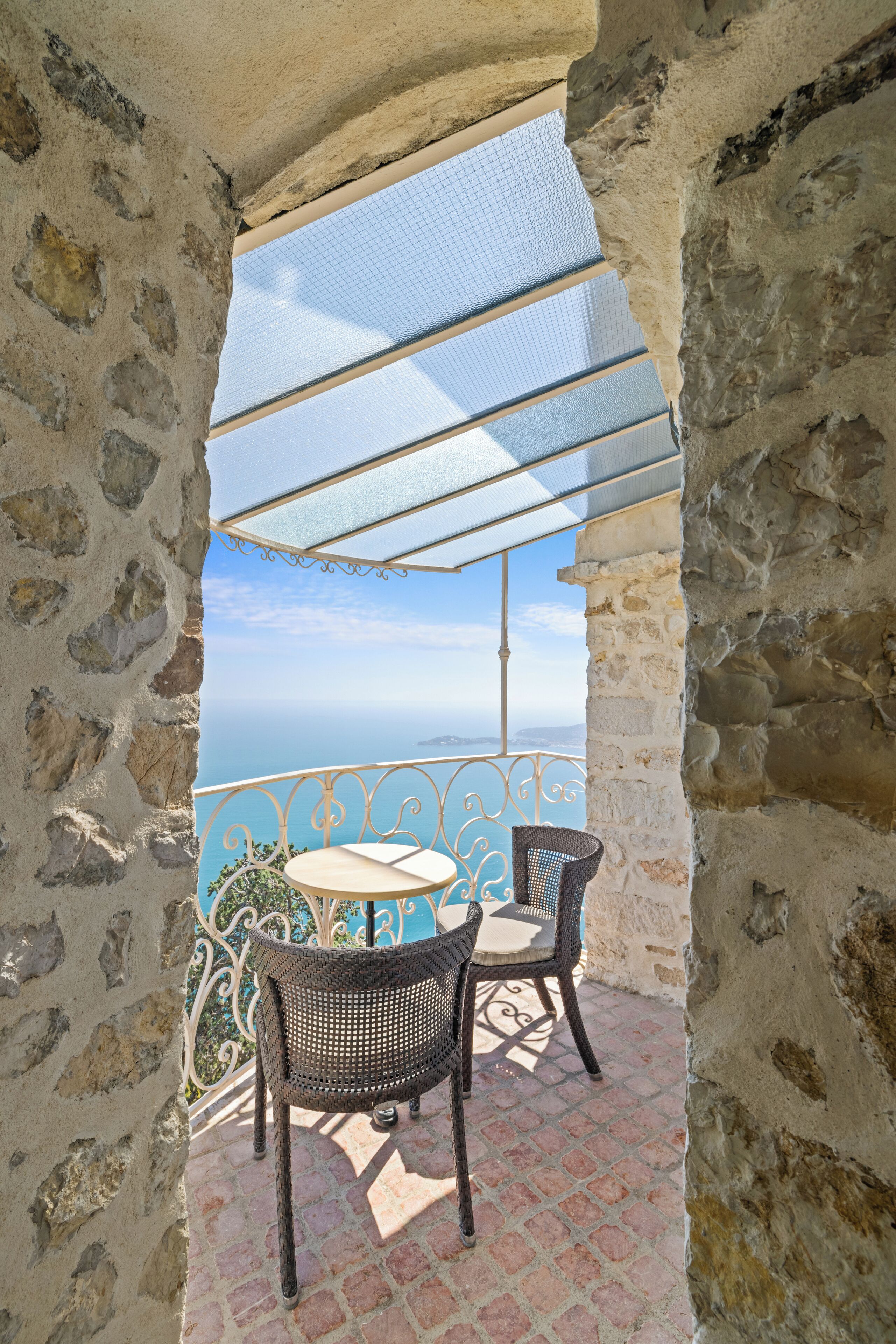 deluxe double room, sea view | terrace/patio