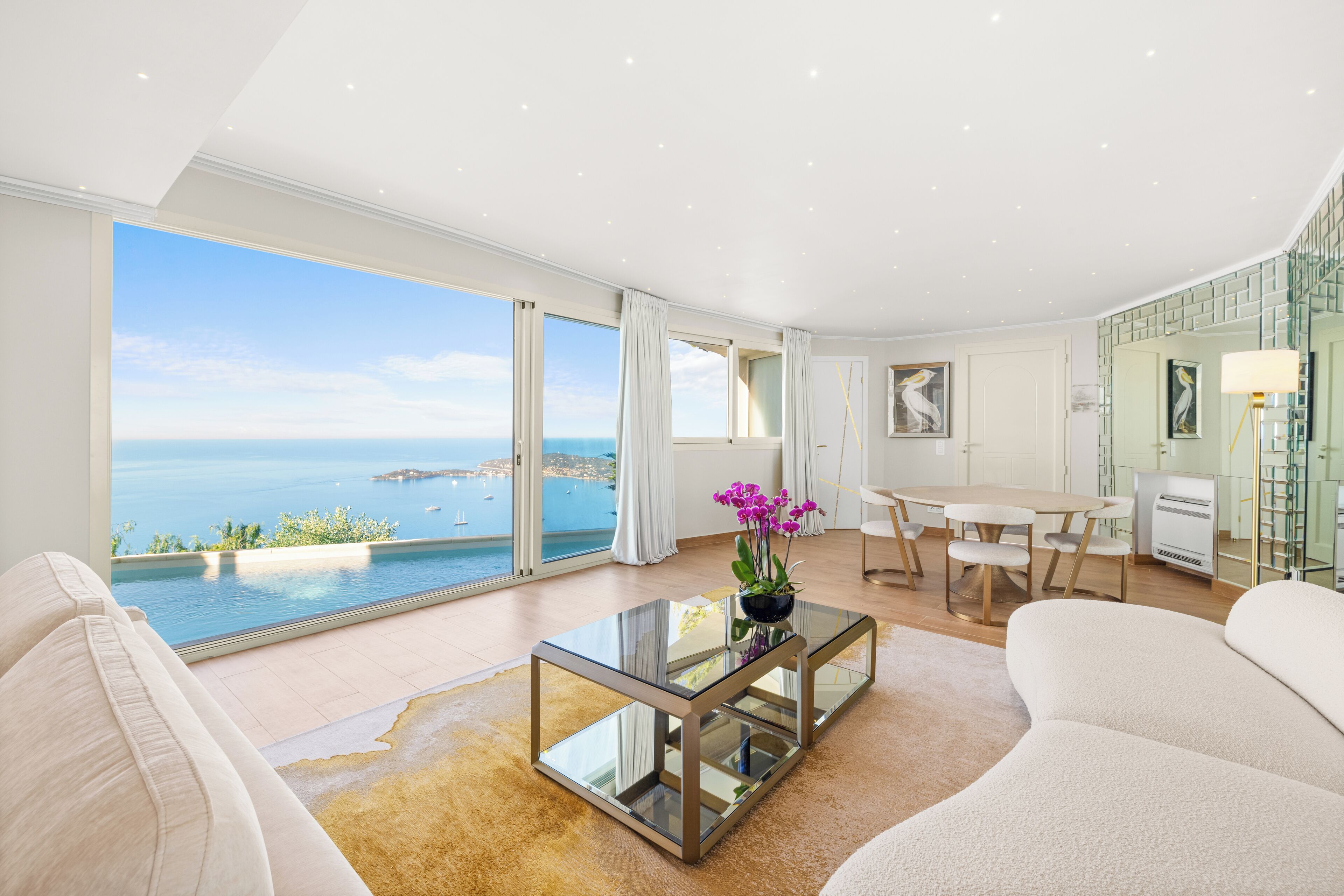 nietzsche suite | living area | tv, ipod dock