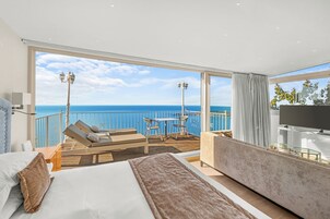 Suíte júnior, 1 quarto, vista para o mar | Vista do quarto