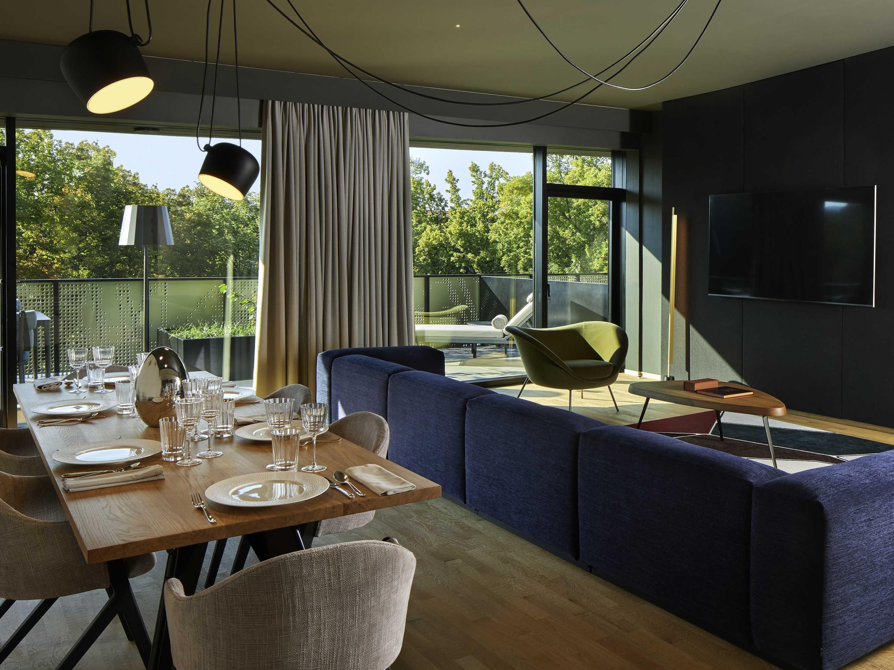 Penthouse, 3 Bedrooms, Kitchen | Premium bedding, minibar, in-room safe, desk