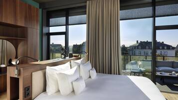 Penthouse, 3 Schlafzimmer, Küche | Hochwertige Bettwaren, Minibar, Zimmersafe, Schreibtisch
