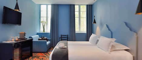 Premium bedding, minibar, in-room safe, individually decorated