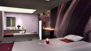 Couples treatment rooms, sauna, hot tub, steam room, Turkish bath