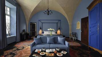 Suite, 1 King Bed | Premium bedding, minibar, in-room safe, individually decorated
