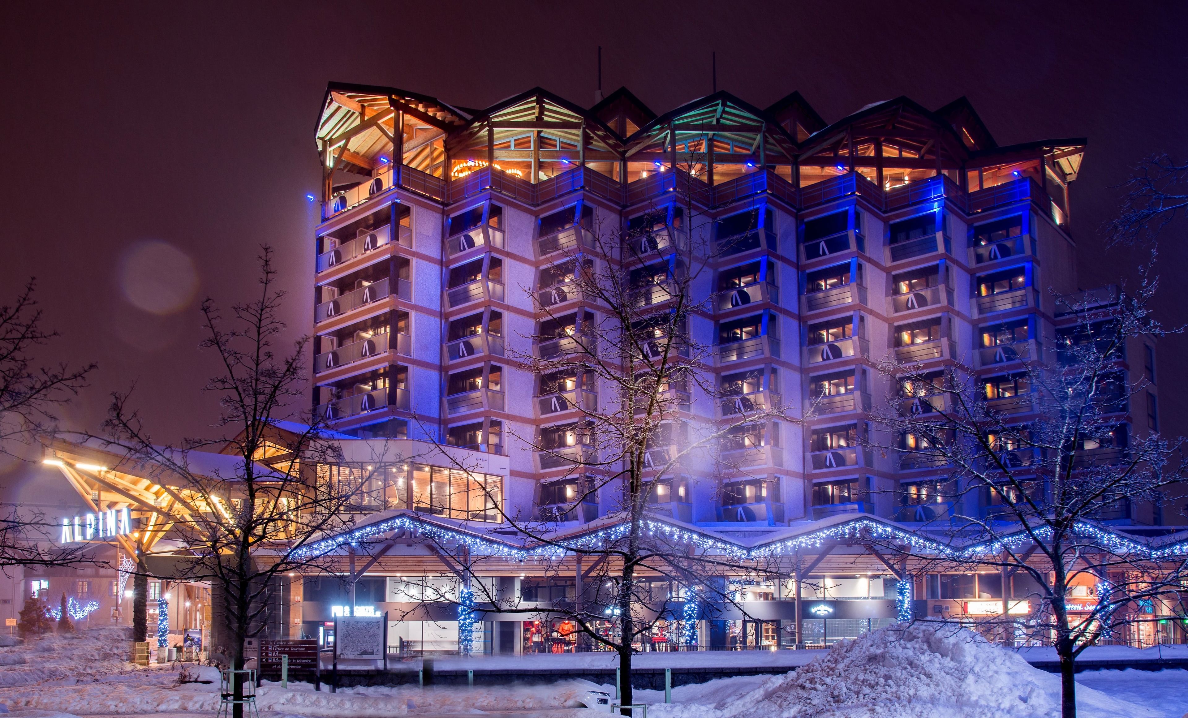 front of property – evening/night