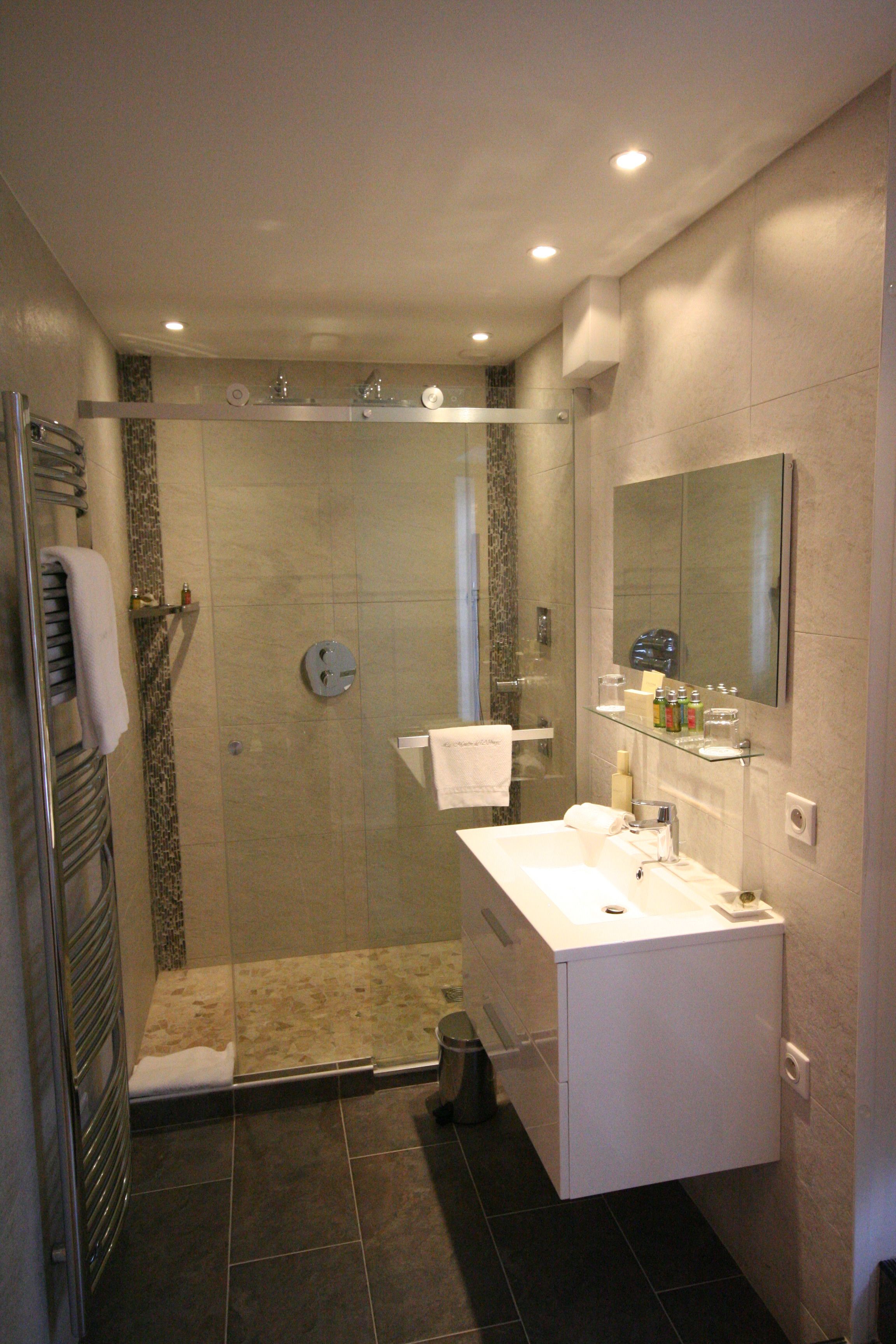 room, terrace (moulin de l'abbaye) | bathroom | free toiletries, hair dryer, bathrobes, slippers