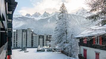 Blick von der Unterkunft