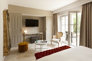 Chambre supérieure double | 1 chambre, literie de qualité, lit avec matelas à plateau-coussin