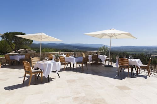 Lunch, dinner served; Regional cuisine, garden views