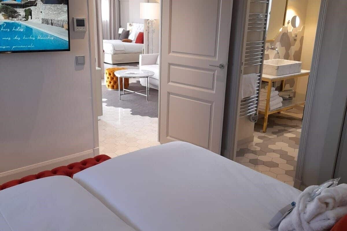 suite du mas | 1 bedroom, premium bedding, pillow-top beds, minibar