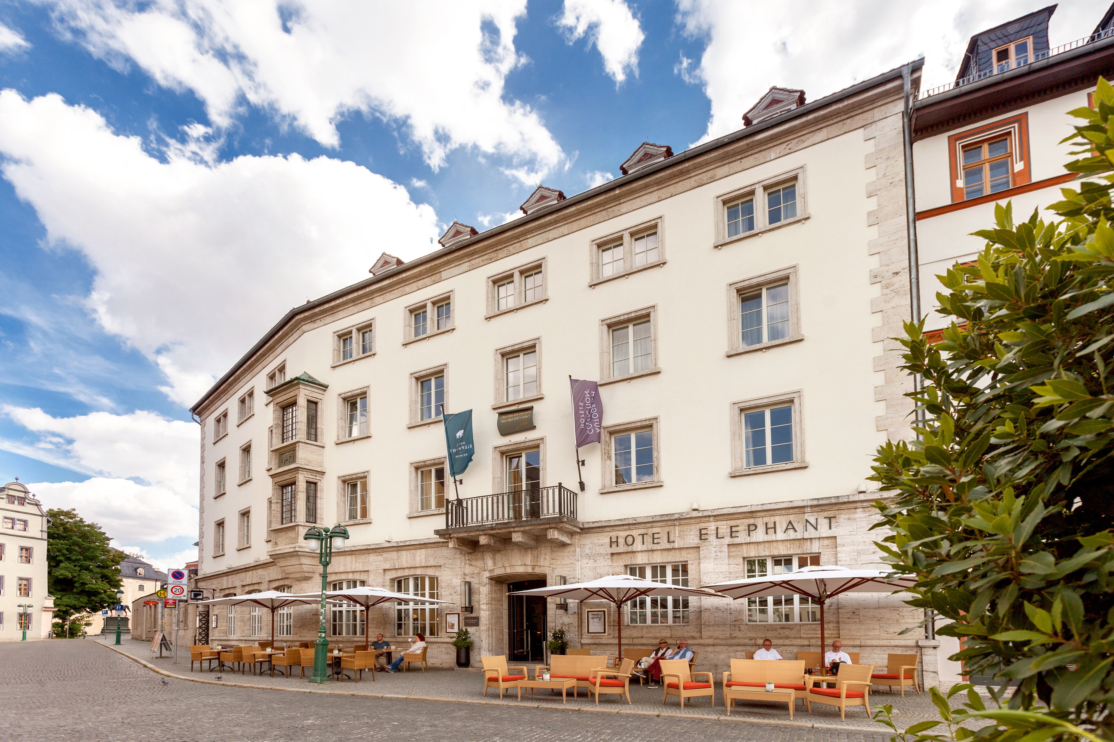 Fassade der Unterkunft