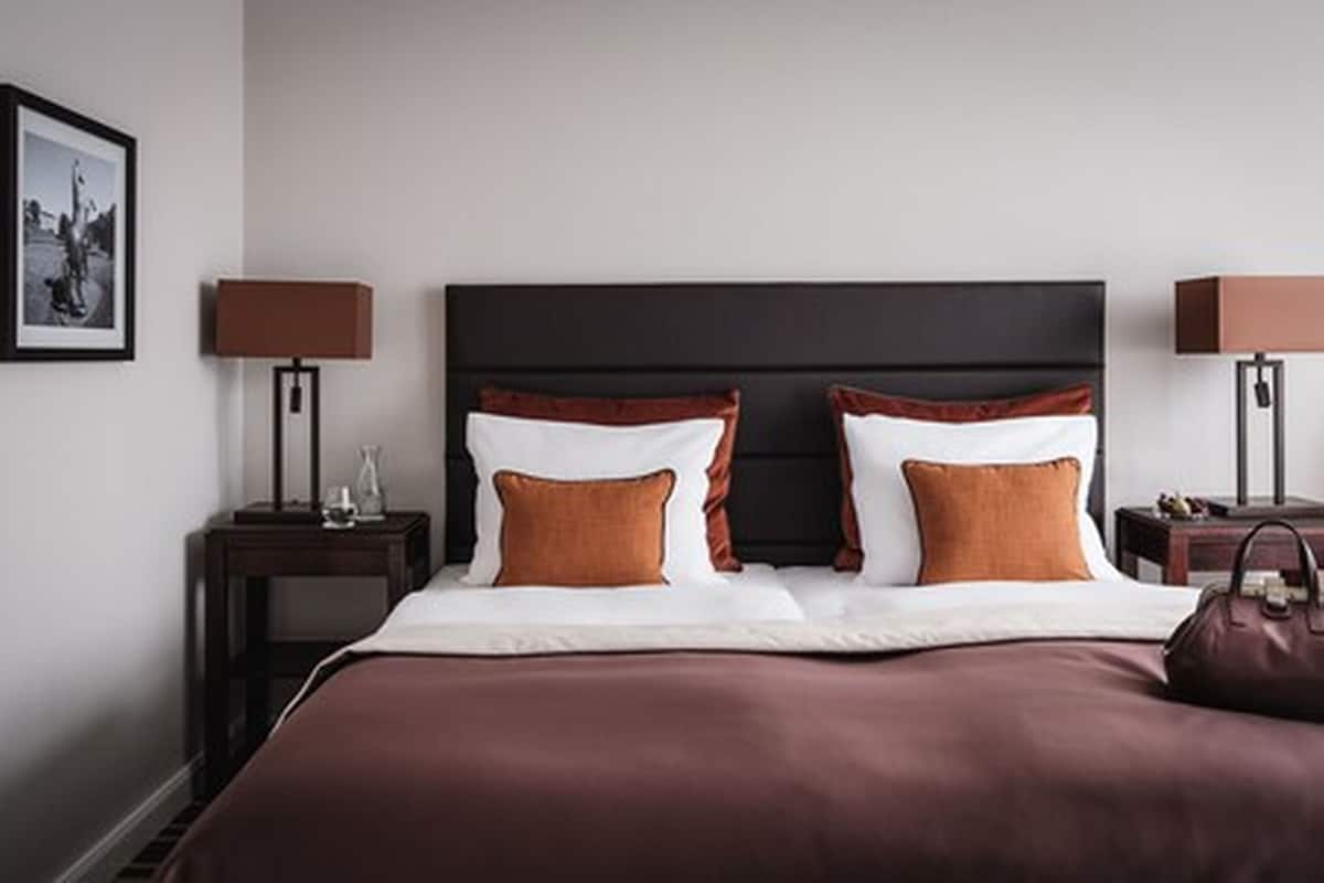 Deluxe-Doppelzimmer | Hochwertige Bettwaren, Daunenbettdecken, Minibar, Zimmersafe