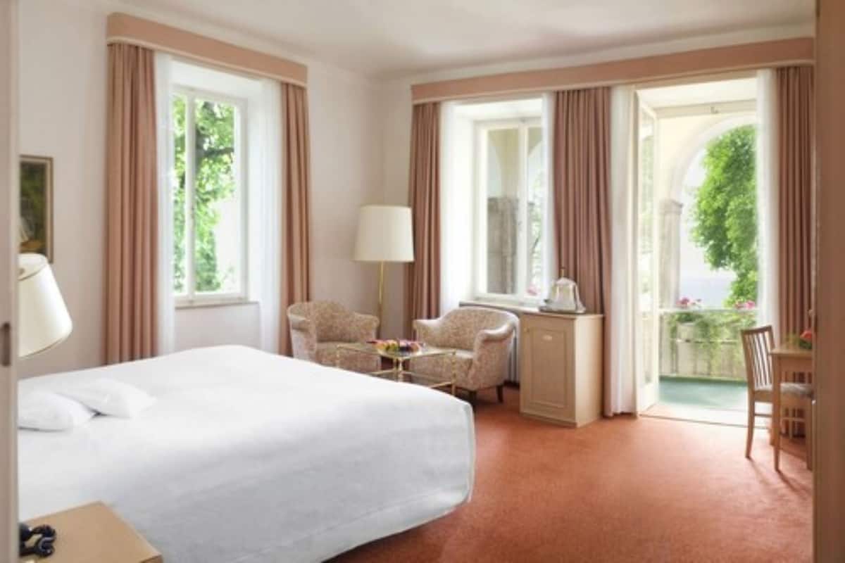 standard double room, balcony, lake view | view from room