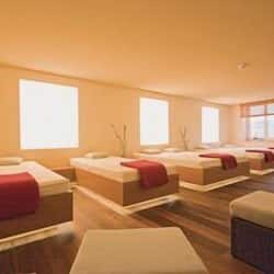 Couples treatment room(s), sauna, hot tub, steam room, body treatments