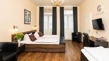 1 slaapkamer, hypoallergeen beddengoed, een kluis op de kamer