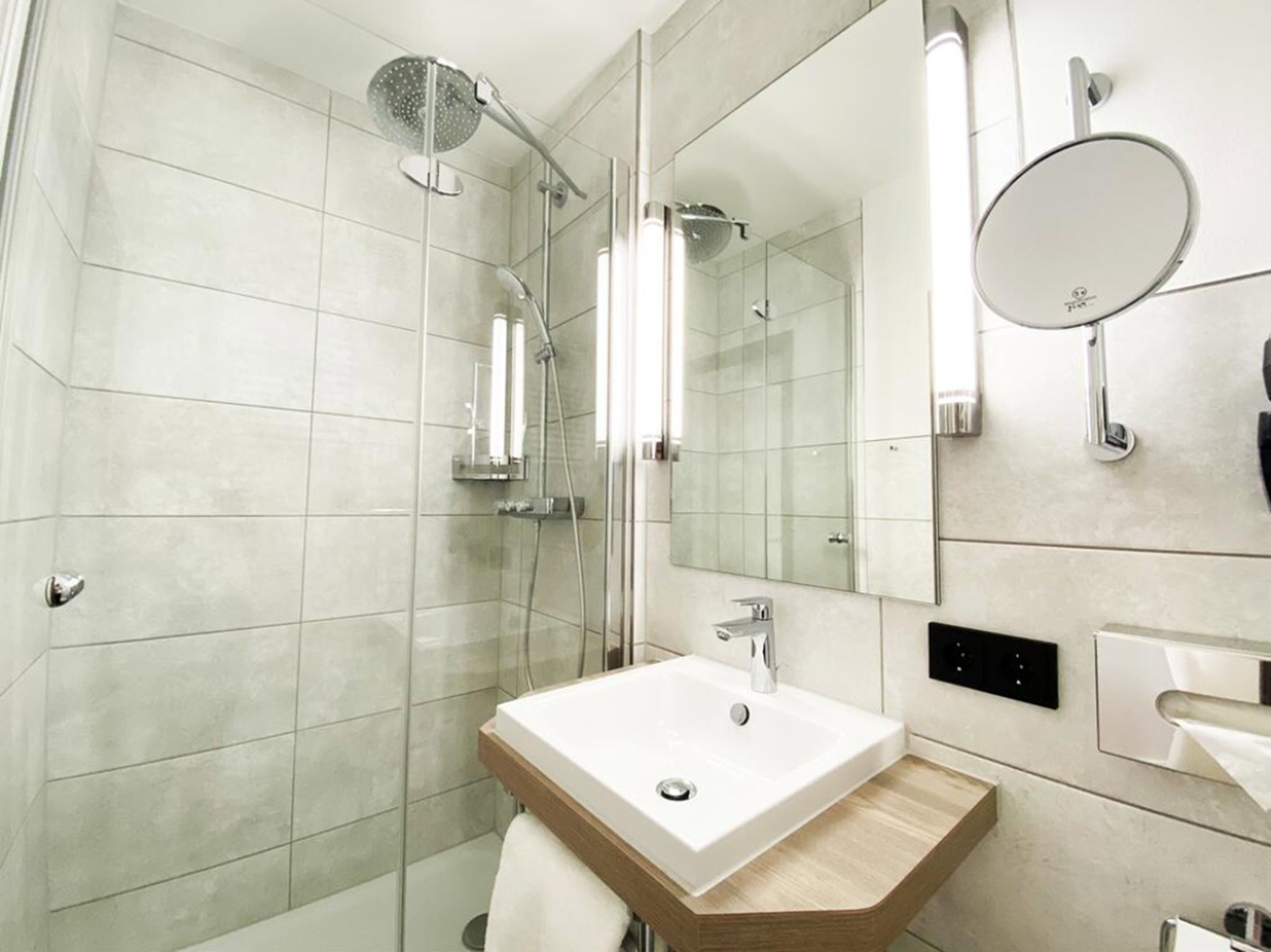 free toiletries, hair dryer, bathrobes, towels