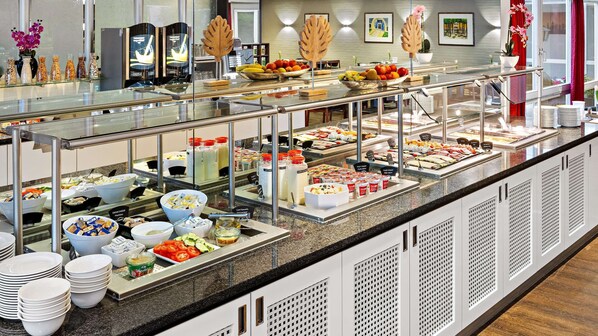 Daily buffet breakfast (EUR 15.00 per person)