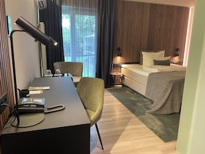 Komfort Doppelzimmer | Bettwäsche aus ägyptischer Baumwolle, hochwertige Bettwaren