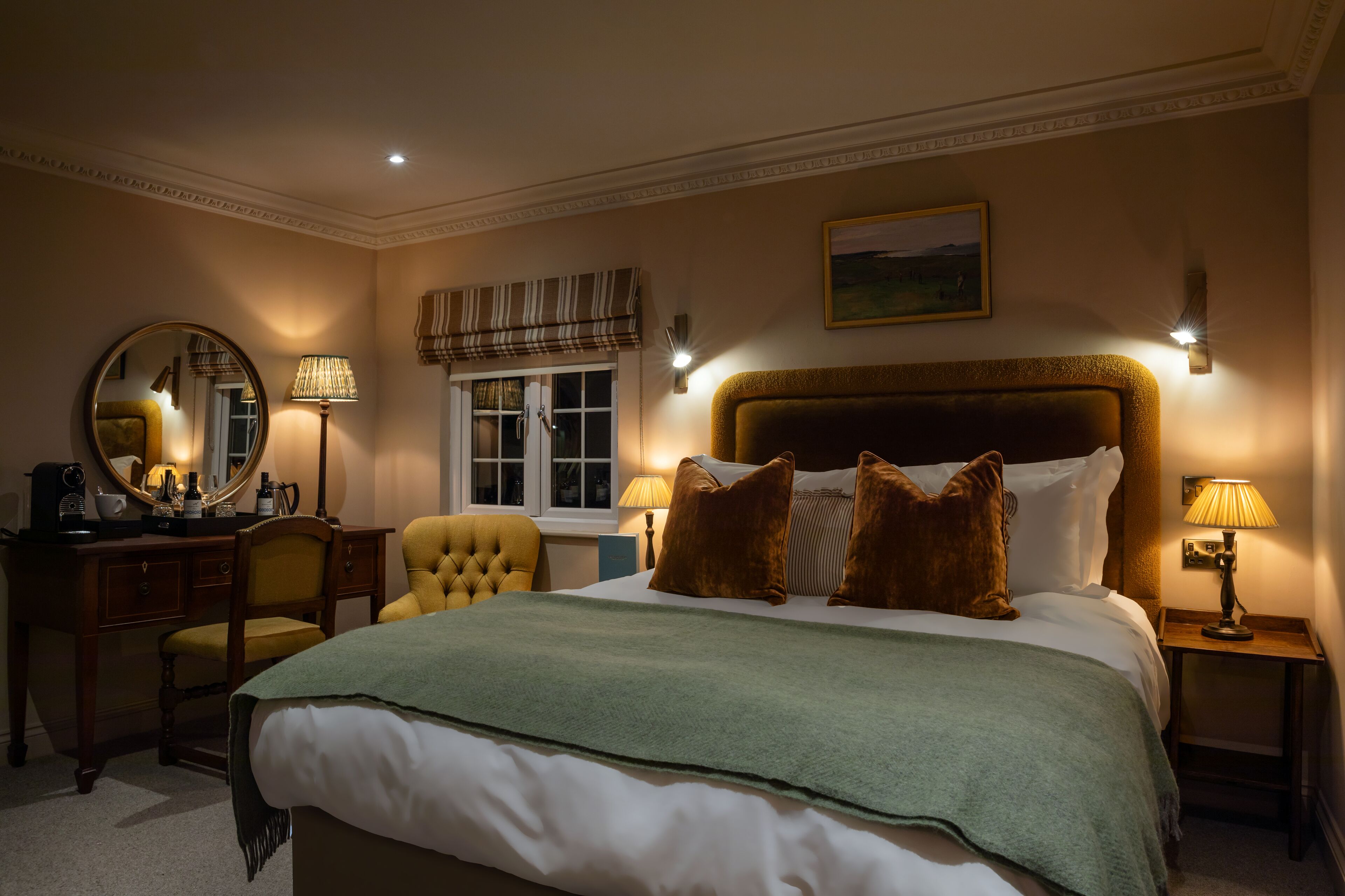 comfort double room | premium bedding, desk, iron/ironing board, free wifi