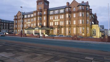 Front of property – evening/night