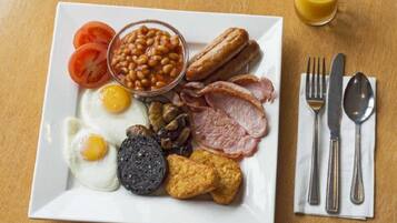 Daily full breakfast for a fee