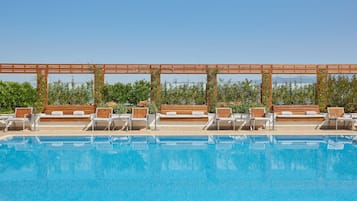 Indoor pool, outdoor pool